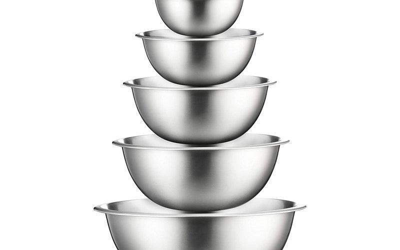 The Best Mixing Bowl Option FineDine Stainless Steel Mixing Bowls Set