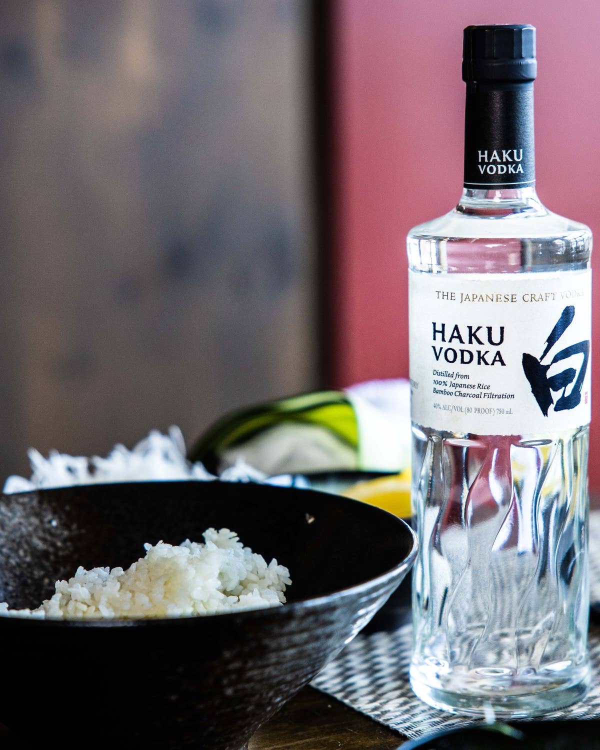 Japanese Rice Suntory Haku Vodka