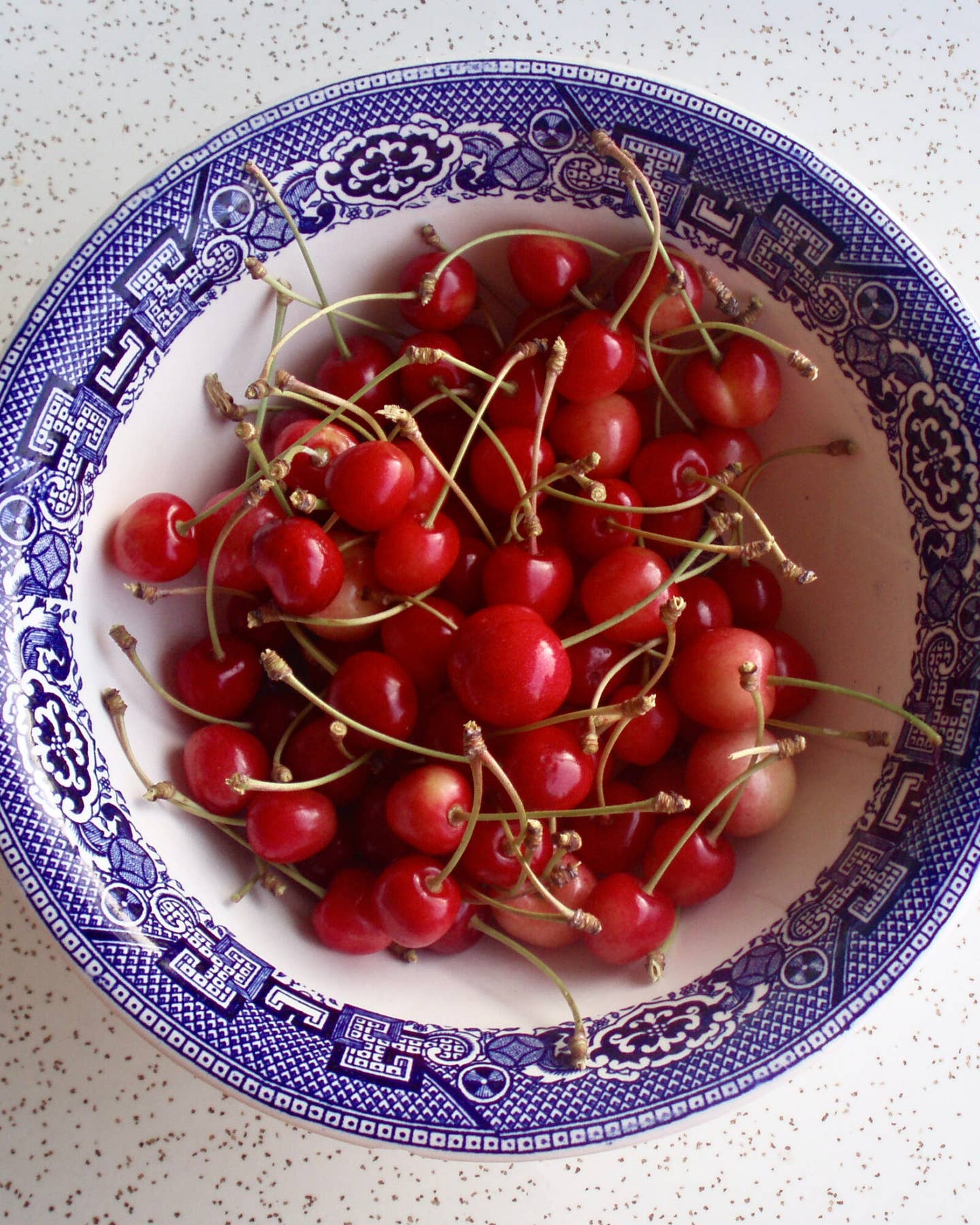 Bowl of cherries for Maraschino cherries