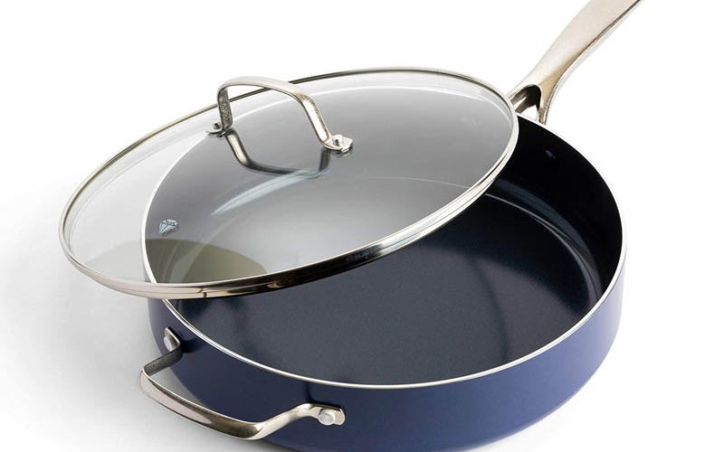 The Best Saute Pans Option Blue Diamond Cookware Ceramic Sauté Pan