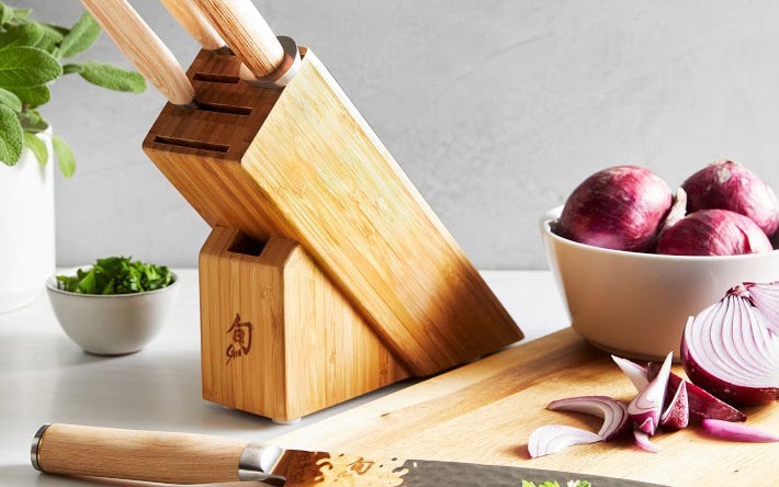 The Best Kitchen Knife Set Option Shun Premier Blonde Knife Block Set