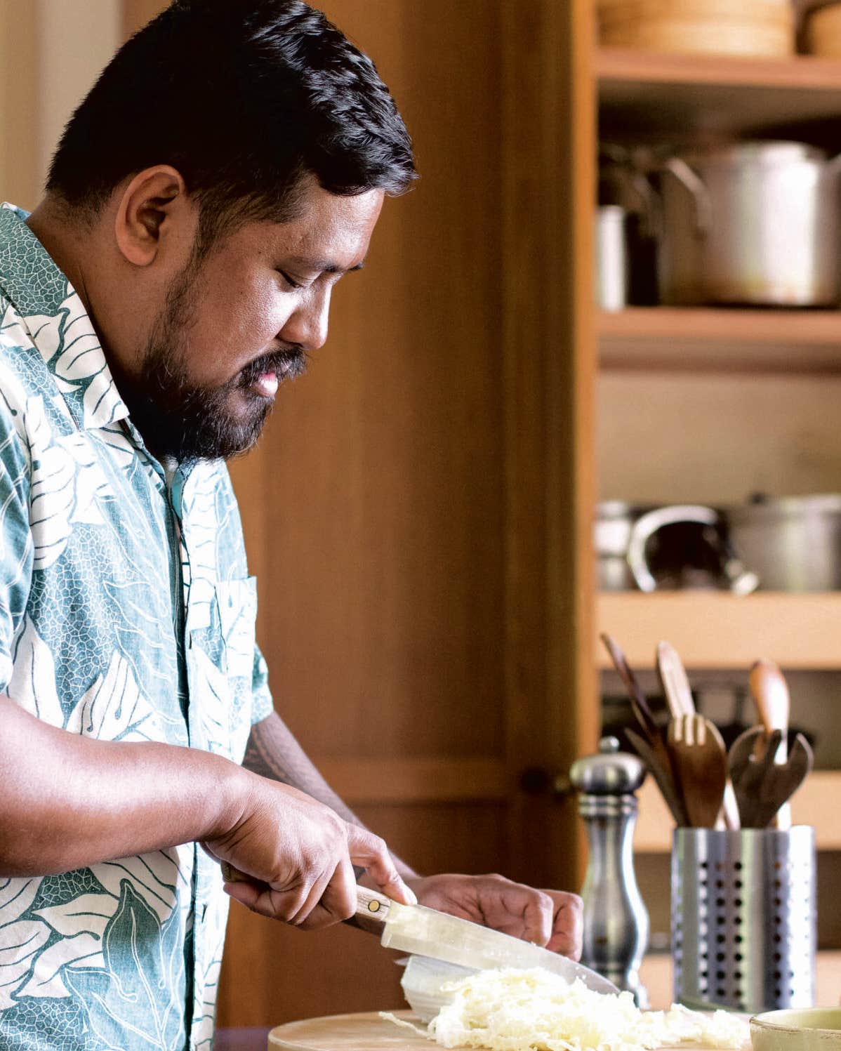 Talking Hawaiian Home Cooking With Sheldon Simeon Sheldon Simeon of Cook Real Hawai'i cooking