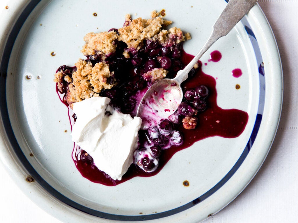 Blueberry Crisp