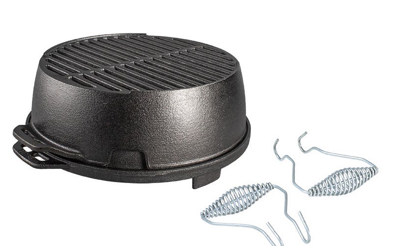 The Best Portable Grills Option Lodge Cast Iron The Kickoff Grill