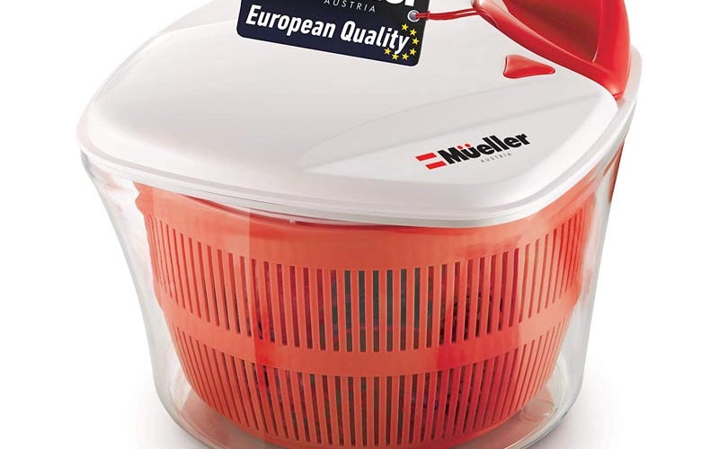 The Best Salad Spinners Option Mueller Large 5L Salad Spinner
