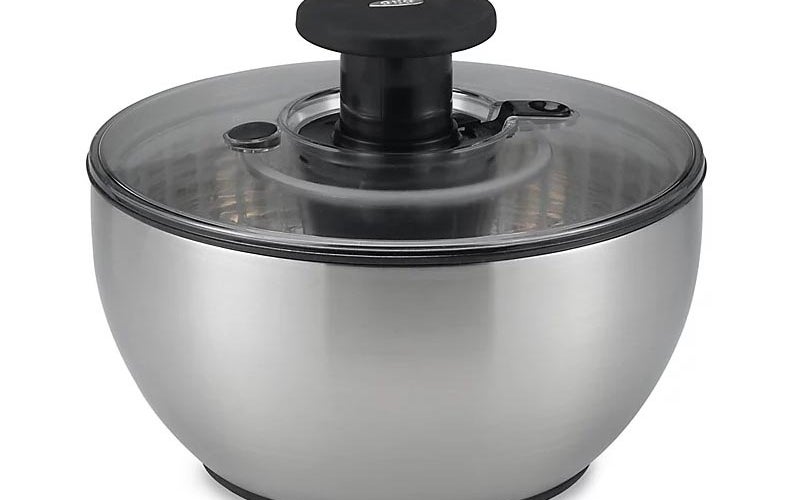 The Best Salad Spinners Option OXO Steel Large Salad Spinner
