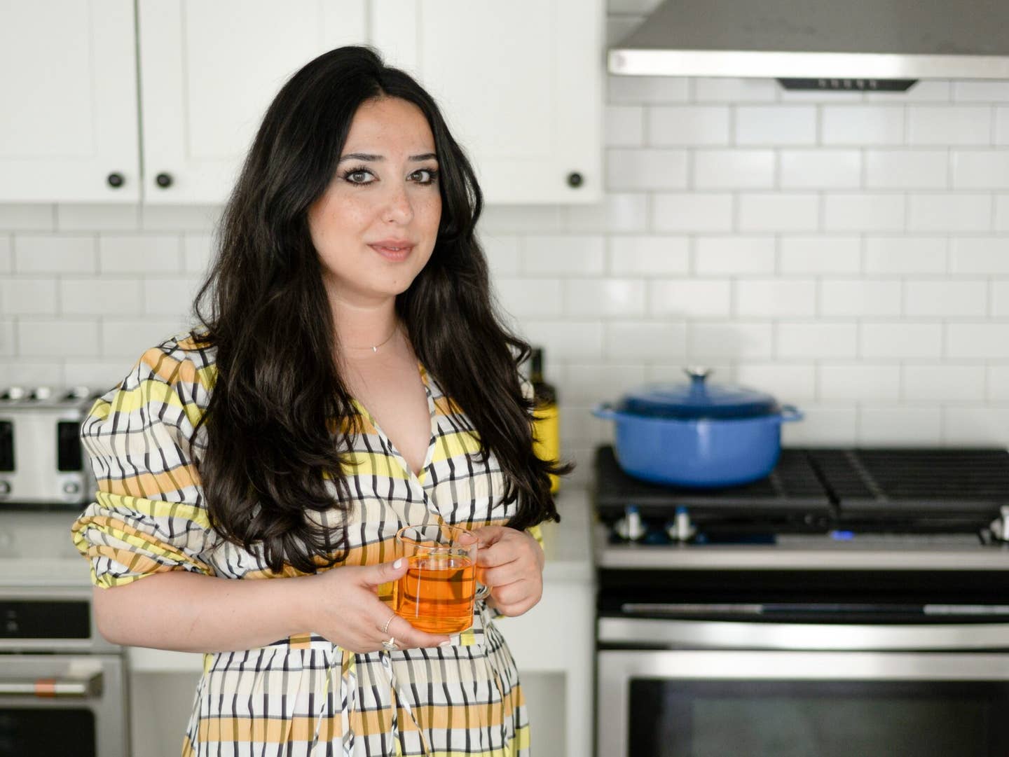 Tahmina Gaffer of Moonflower in Kitchen