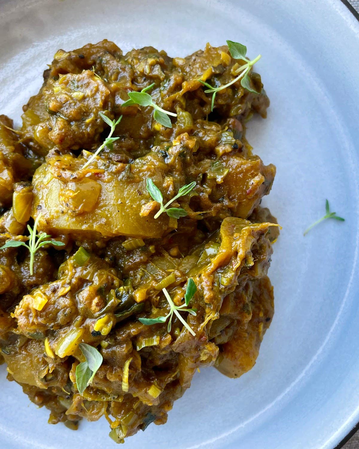 Curried Green Mangoes Green Mango Curry Recipe