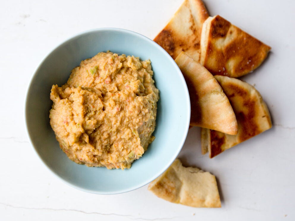 Garlic Scape Hummus