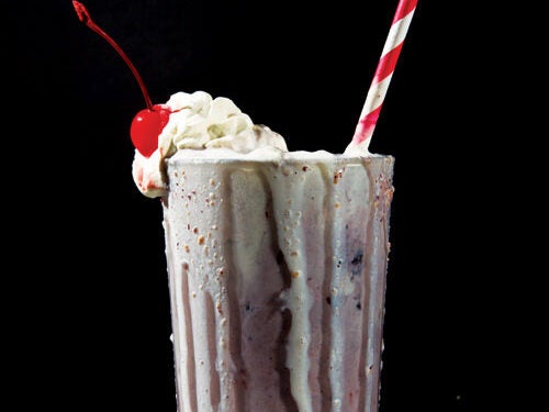 Shake Recipe with Cherry