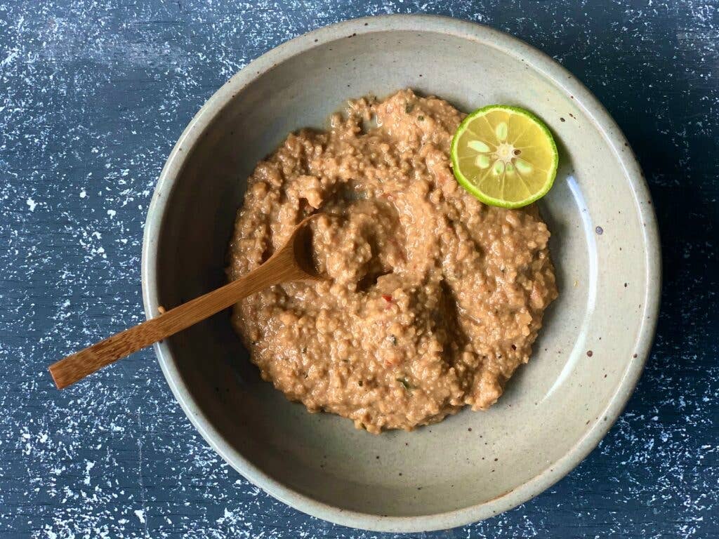 Peanut Sauce for Indonesian Satay