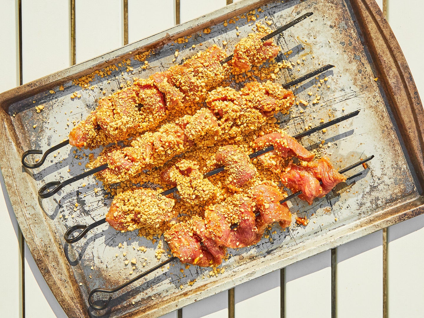 Senegalese Skewers with Tankora Seasoning