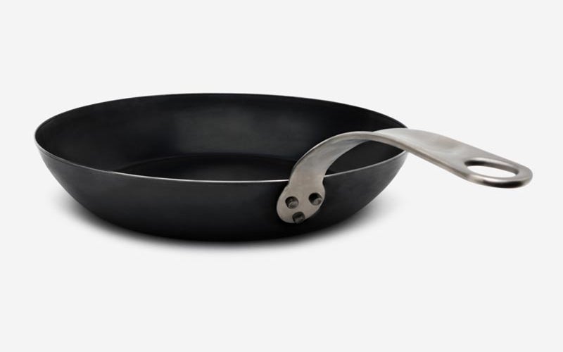 The Best Carbon Steel Pan Option Made In Blue Carbon Steel Frying Pan