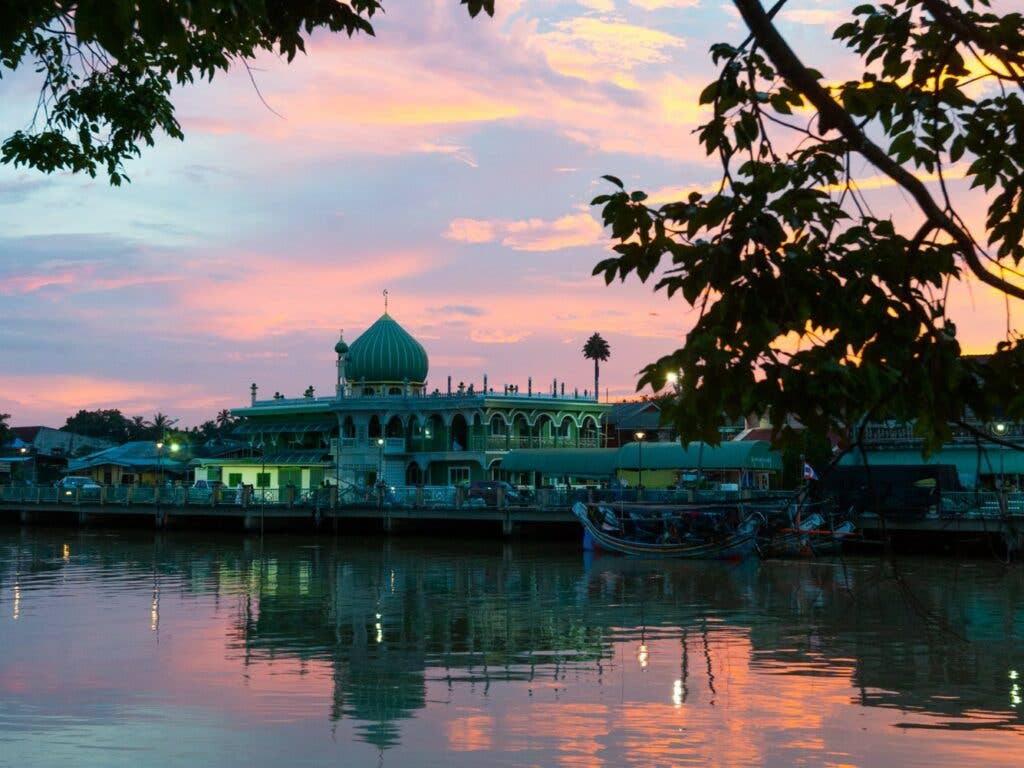 Mosque in Pattani and Yala, Thailand