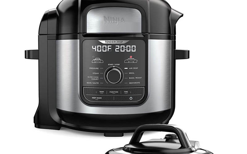 The Best Air Fryer Option Ninja Foodi Deluxe Pressure Cooker