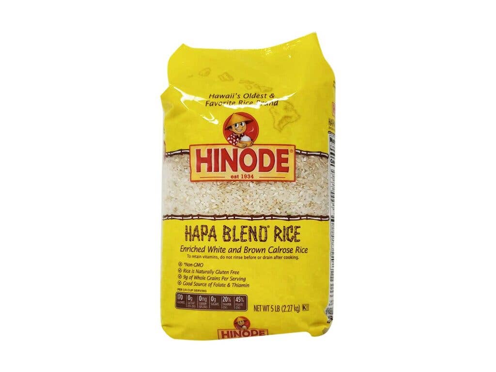 Hinode Hapa Blend Rice Hawaiian Pantry Ingredient
