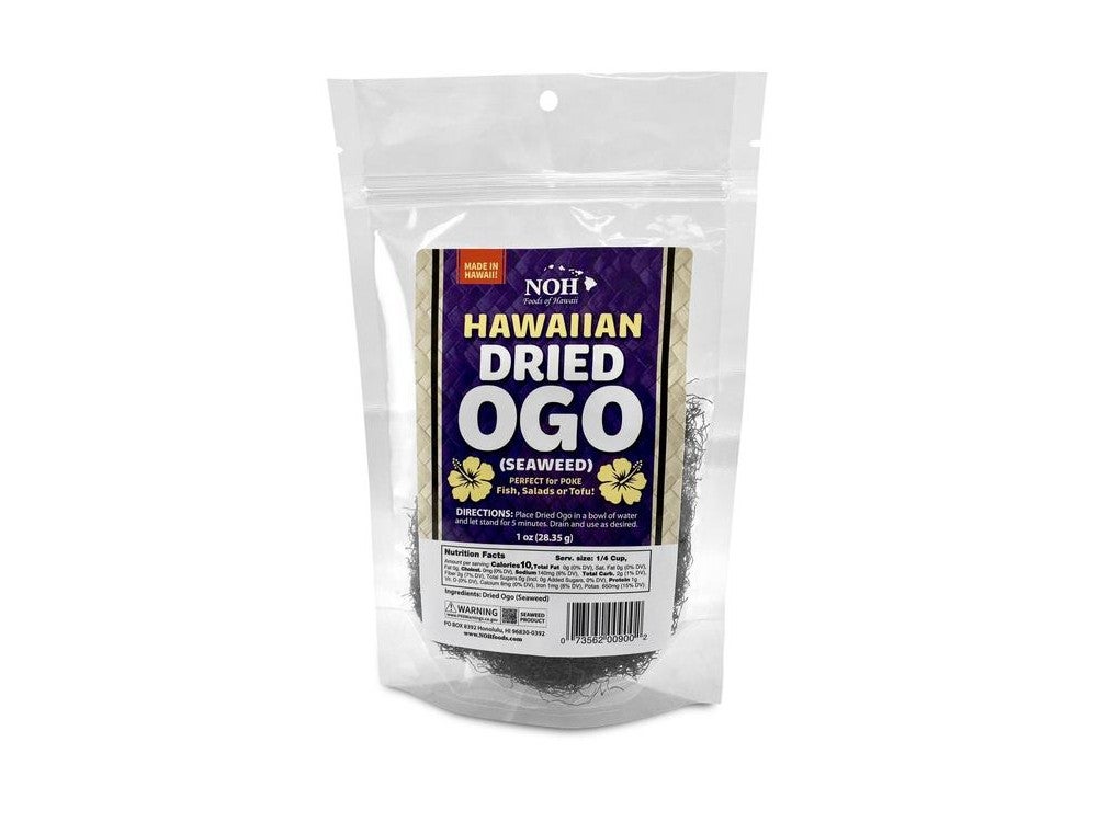 Noh Foods Hawaiian Pantry Ingredients Dried Ogo Seaweed