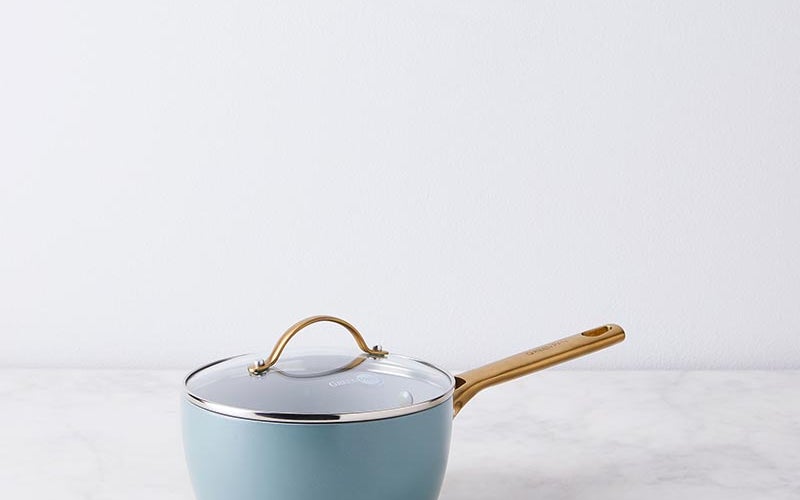 The Best Nonstick Cookware Option Food52 x GreenPan Nonstick Sauce Pan