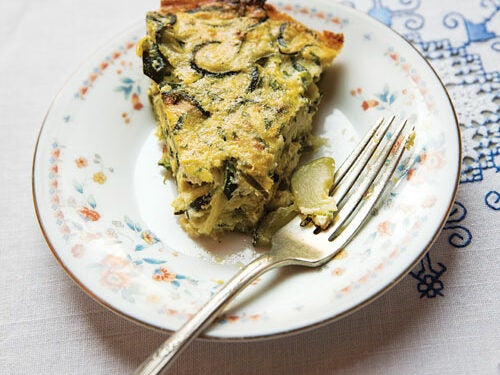 Zucchini, Onion and Ricotta Pie (Torta Salata di Zucchine e Cipolle)