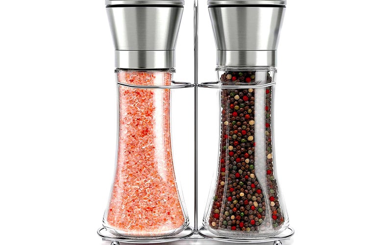 The Best Pepper Mill Option: Willow & Everett Stainless Steel Salt and Pepper Grinder Set