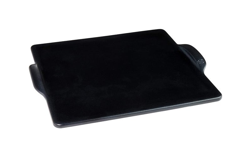 The Best Pizza Stone Option: Emile Henry French Ceramic Rectangular Pizza Stone, Charcoal