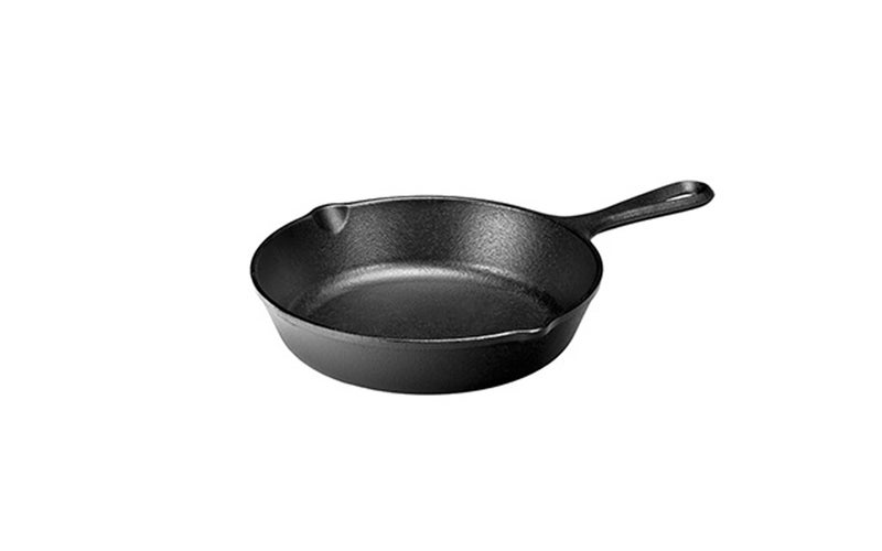 The Best Pizza Stone Option: Lodge 8” Skillet