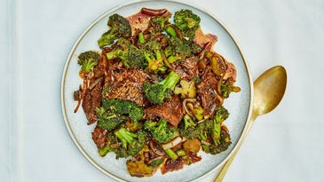 Stir-fried Beef and Broccoli