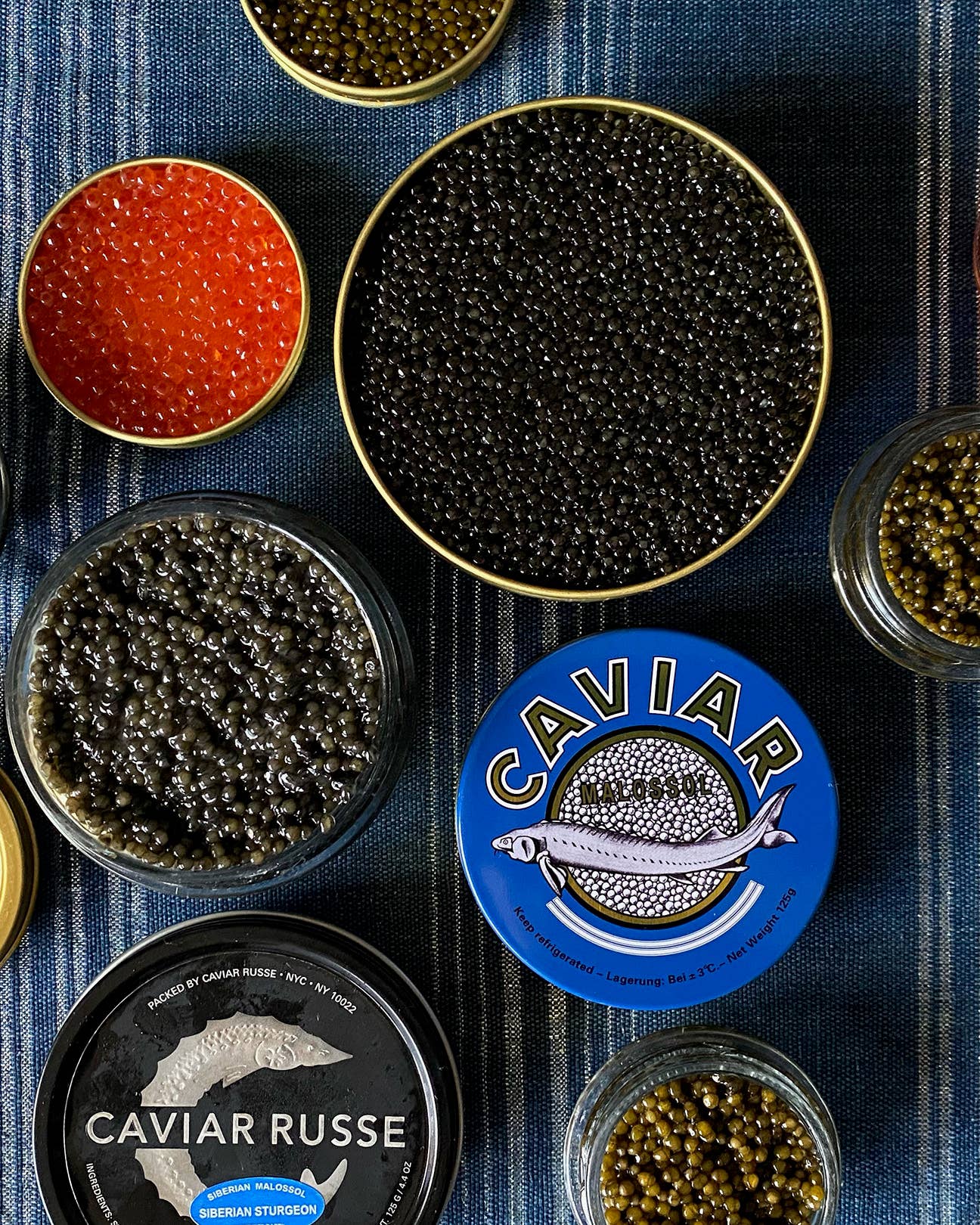 best caviar presentations
