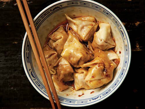 Chao Shou (Sichuan Pork Wontons)