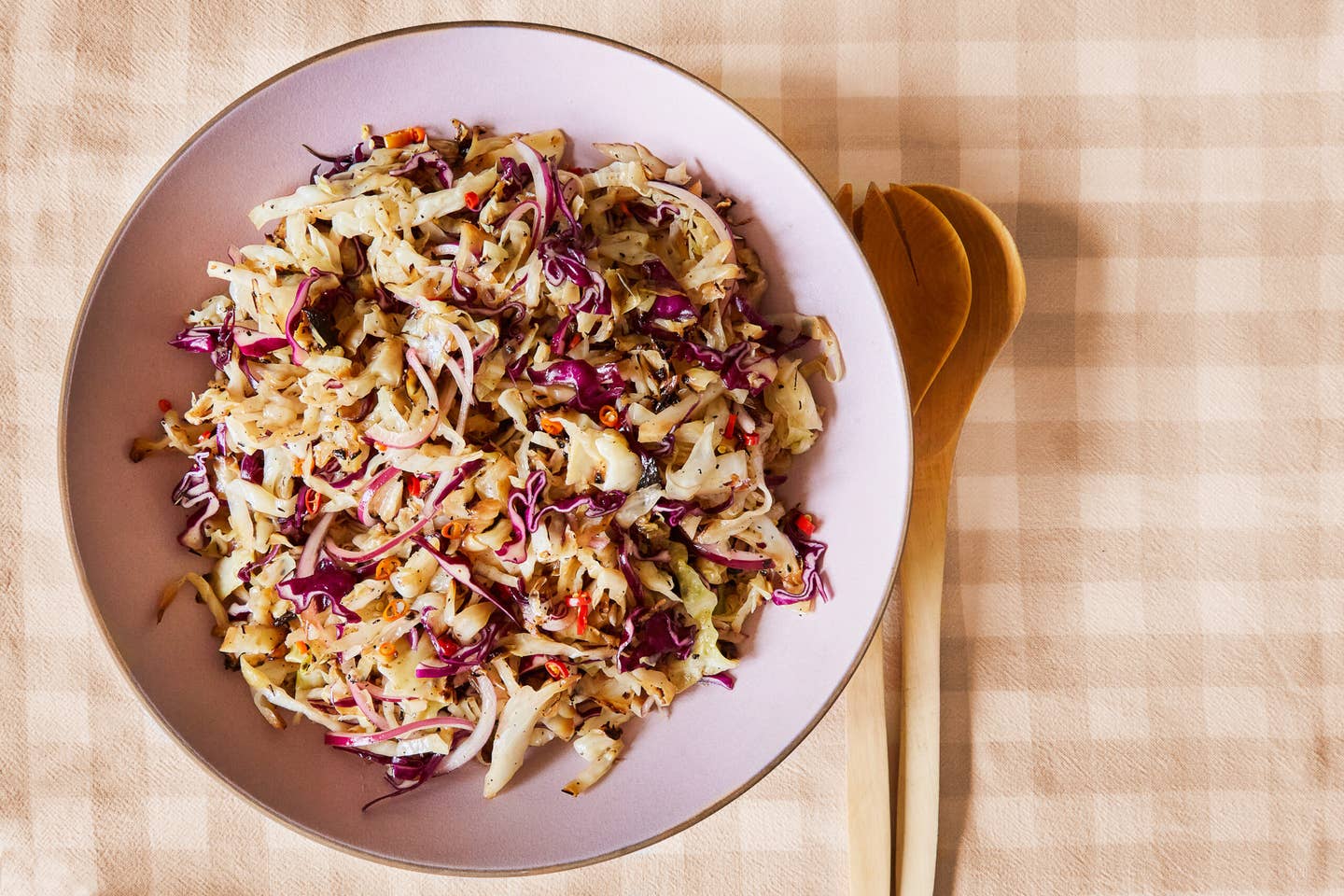 Charred Cabbage Slaw