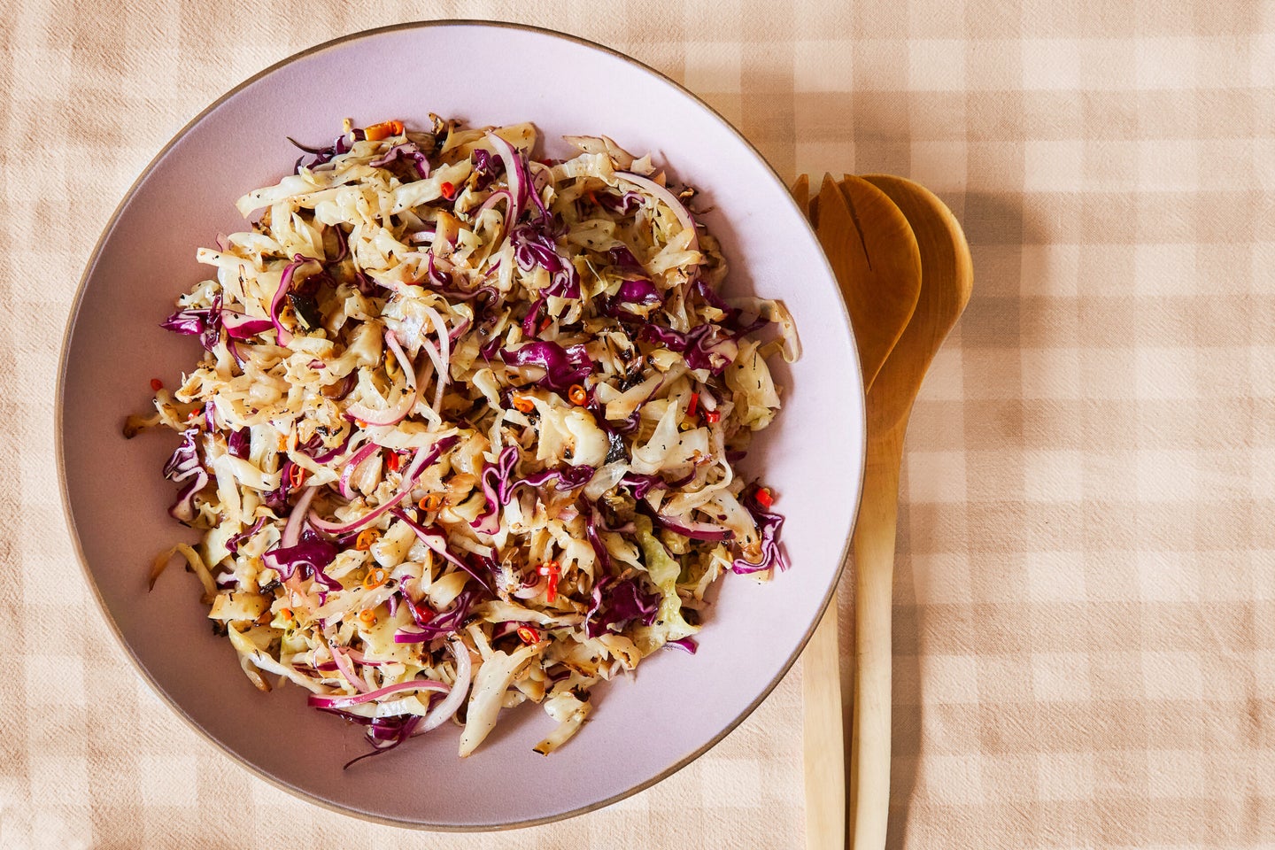 Charred and Grilled Cabbage Slaw Recipe Saveur