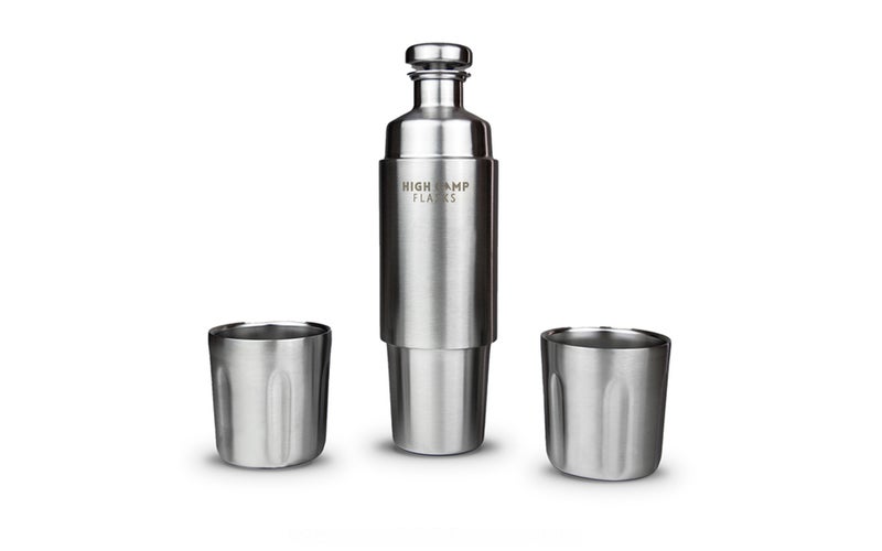 The Best Flask Option: High Camp Insulated Magnet Flask & Tumblers