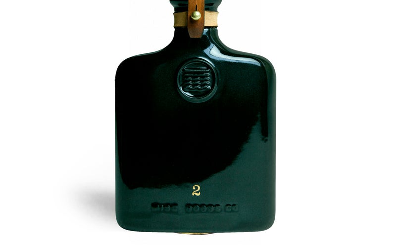 The Best Flask Option: Misc Black or Ivory Ceramic Flask