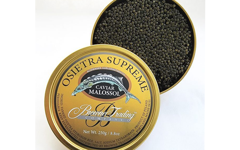 The Best Caviar Option: Browne Trading Company Osetra Supreme