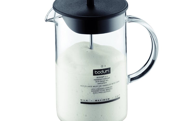 The Best Milk Frother Option: Bodum Latteo Manual Milk Frother
