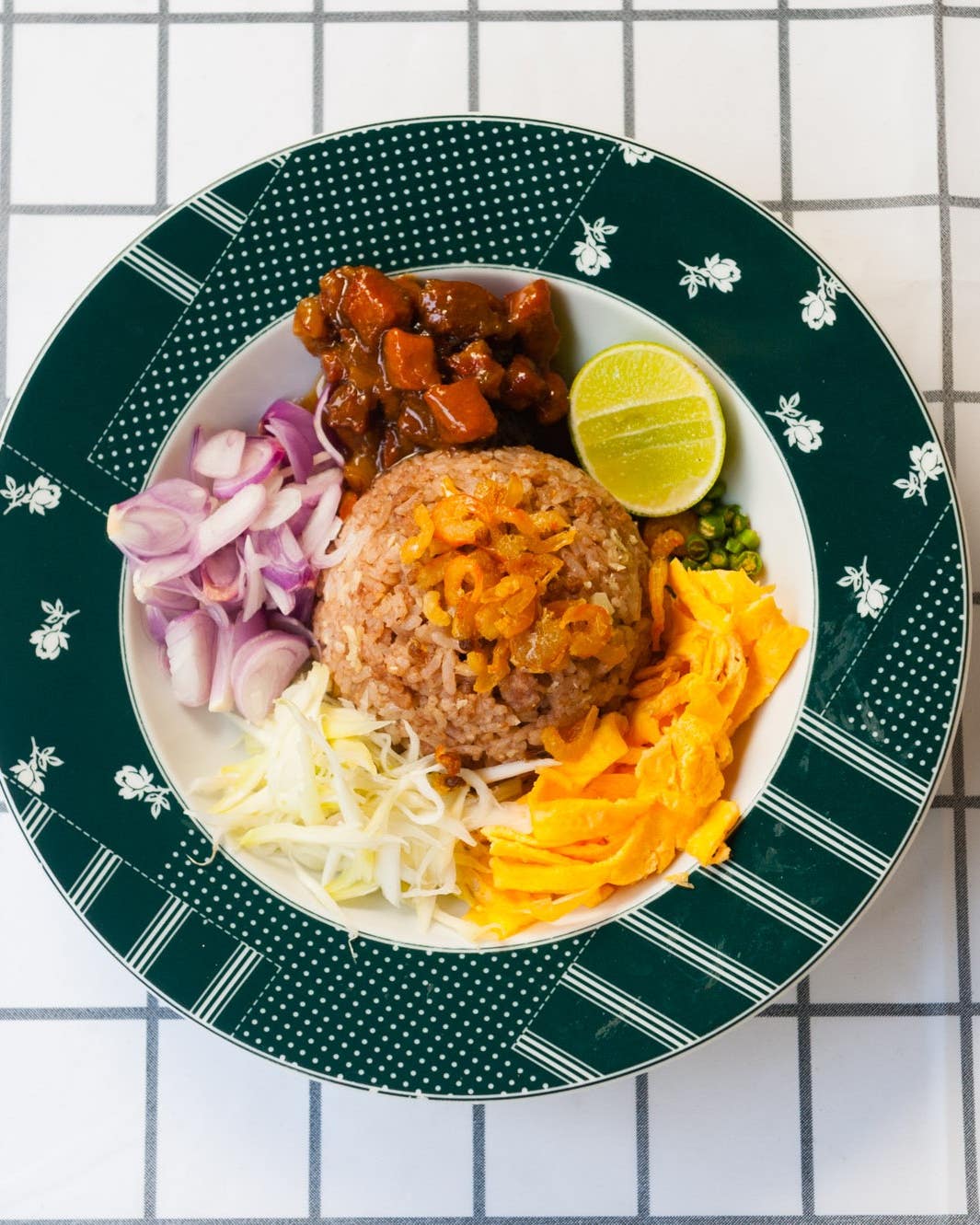 Khao Khluk Kapi (Bangkok Rice With Shrimp Paste and Sweet Pork) Bangkok Rice from Thailand