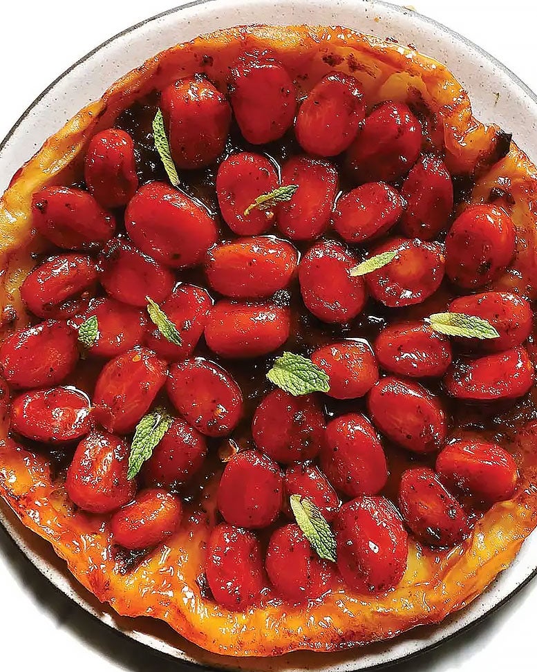 Cherry Tomato Tarte Tatin