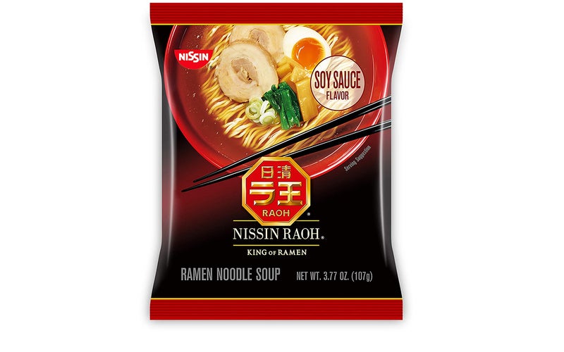 The Best Ramen Noodle Option: Nissin Raoh Soy Sauce