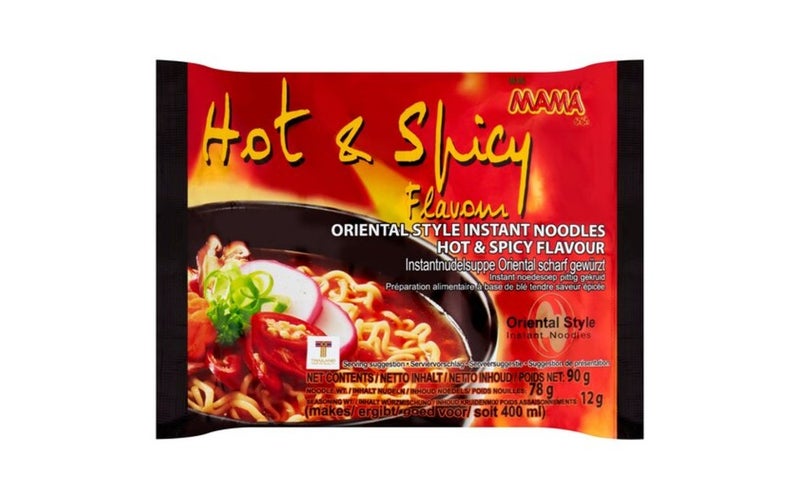 The Best Ramen Noodle Option: Mama Hot and Spicy