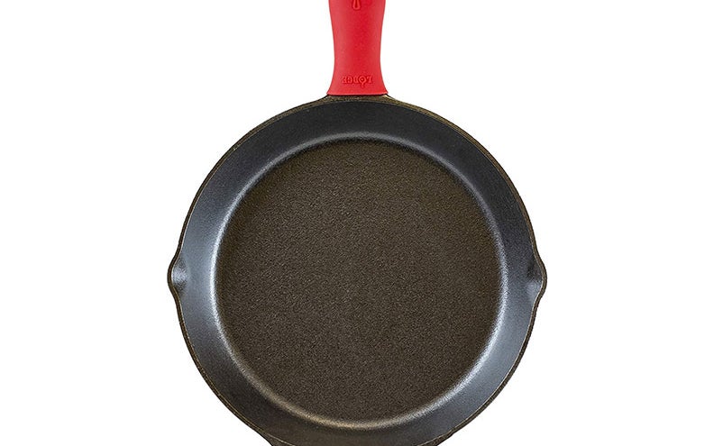 The Best Skillet Option: Lodge Pre-Seasoned Cast Iron Skillet with Assist Handle Holder
