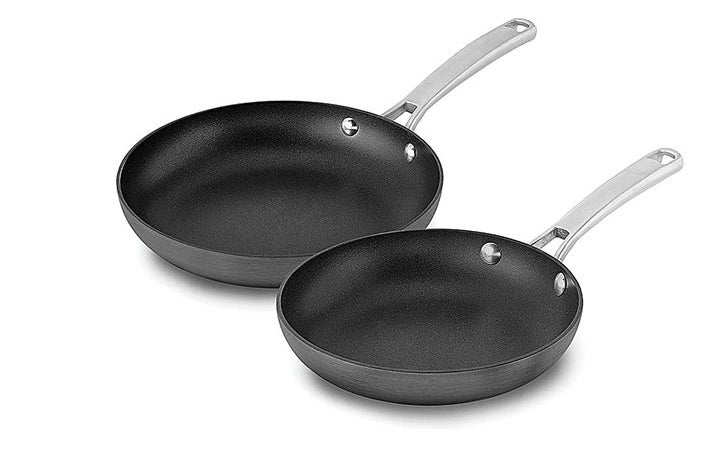 The Best Skillet Option: Calphalon 2-Piece Classic Nonstick Frying Pan Set
