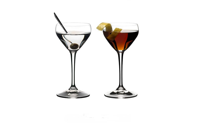 The Best Martini Glass Option: Riedel Drink Nick and Nora Cocktail Glass