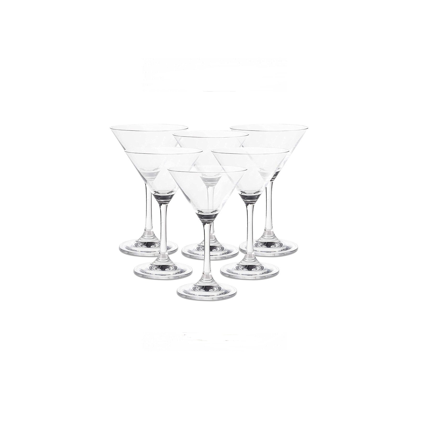 The best martini glass option: set of 6 classic martini glasses