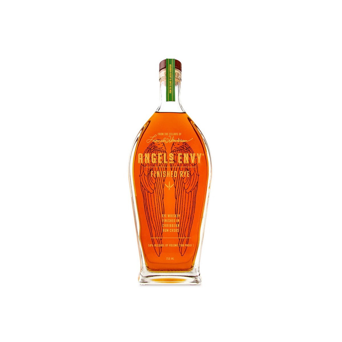 Best Rye Whiskey Option_ Angel Envy's Rye Finished in Caribbean Rum Casks