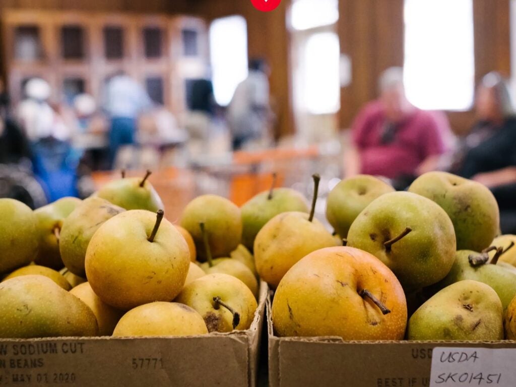 Apples at the Farmer's Market