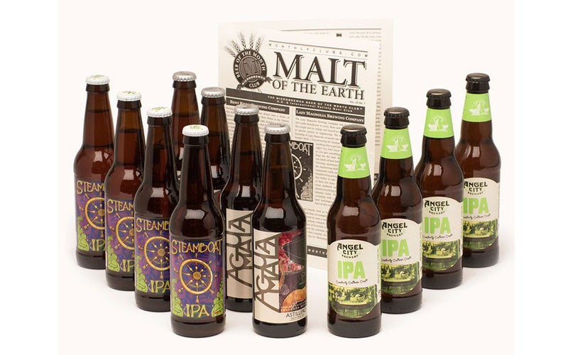 Bottles from hop Head Beer Club
