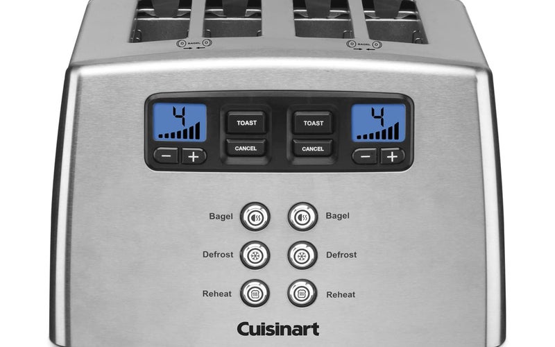 The Best Four Slice Toasters Option: Cuisinart Touch to Toast Leverless Toaster