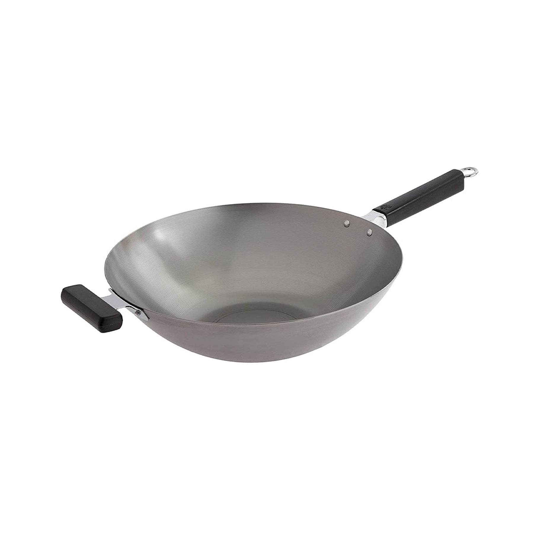 The Best Wok Option: Joyce Chen 14” Flat Bottom Carbon Steel Wok