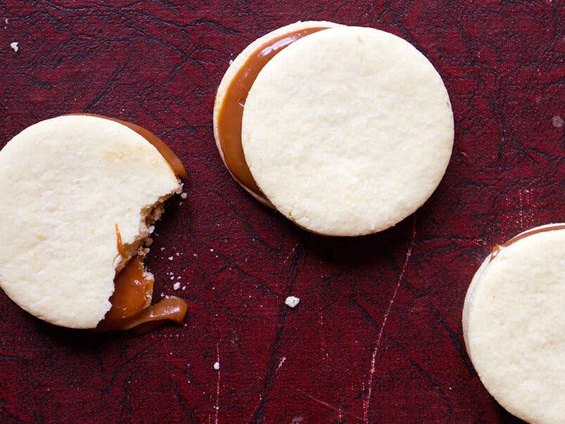 Duche de Leche Cookie Sandwiches (Alfajores)