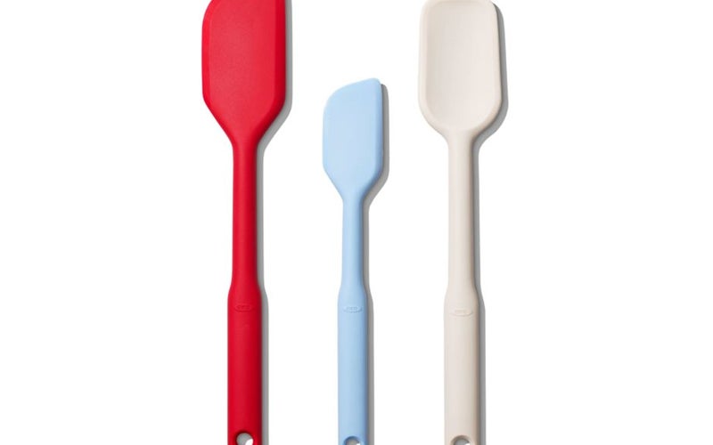 Best Silicone Cooking Utensils Option_ OXO Silicone Spatula Set
